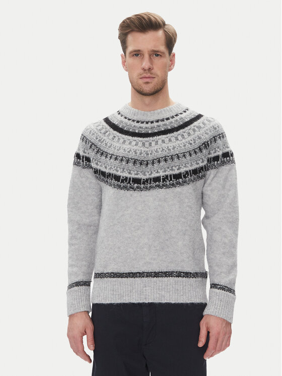 

Свитер обычного кроя Fairisle PM702504 Pepe Jeans, серый