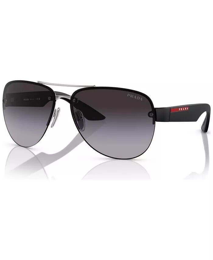 

Мужские солнцезащитные очки PRADA LINEA ROSSA, черный