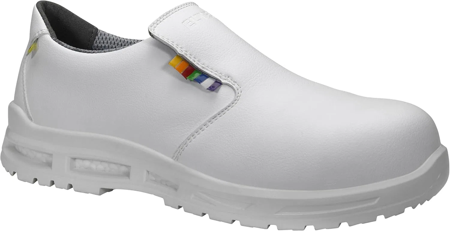 Защитная обувь ELTEN Brice XXTM White Low ESD S3S, женская и мужская, текстильная, с композитным защитным носком (легче стального), легкая, спортивная