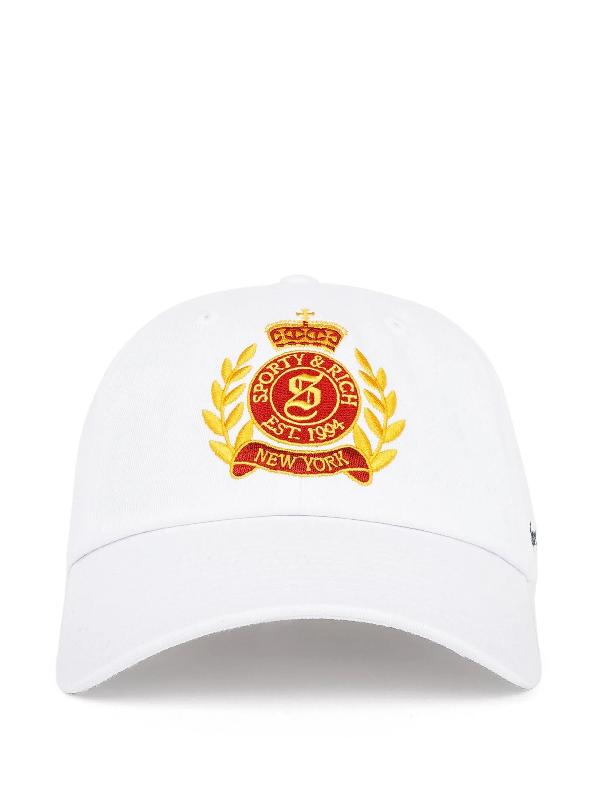 

Бейсболка с вышивкой Sporty & Rich, белый
