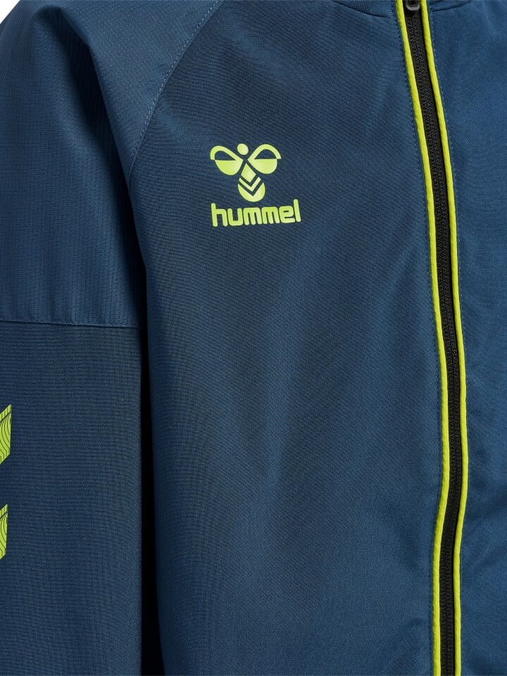 Толстовка Hummel Reißverschluss Jacket Hmllead Multisport Kinder, цвет DARK DENIM — фото 3