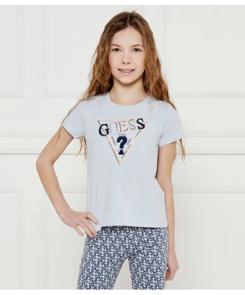 

Футболка Regular fit Guess, синий