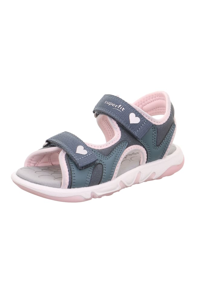 

Сандалии superfit, цвет blau/rosa