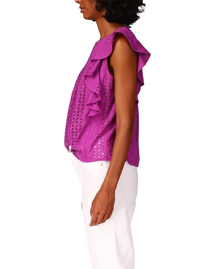 

Блуза Sanctuary Breezy Eyelet Shell Blouse, цвет Horizon