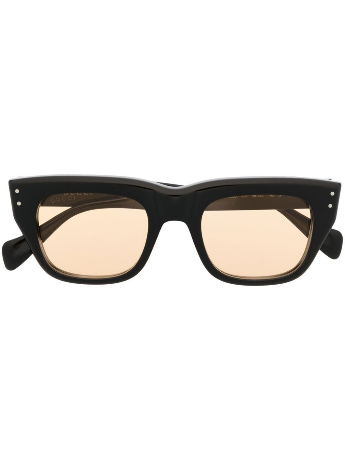 

Солнцезащитные очки в квадратной оправе Gucci Eyewear, черный