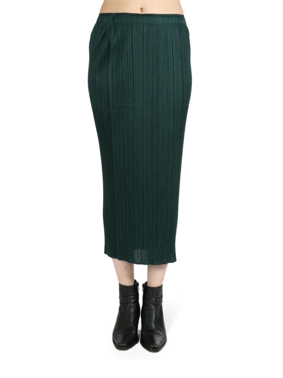 

Плиссированная юбка миди Pleats Please Issey Miyake, зеленый
