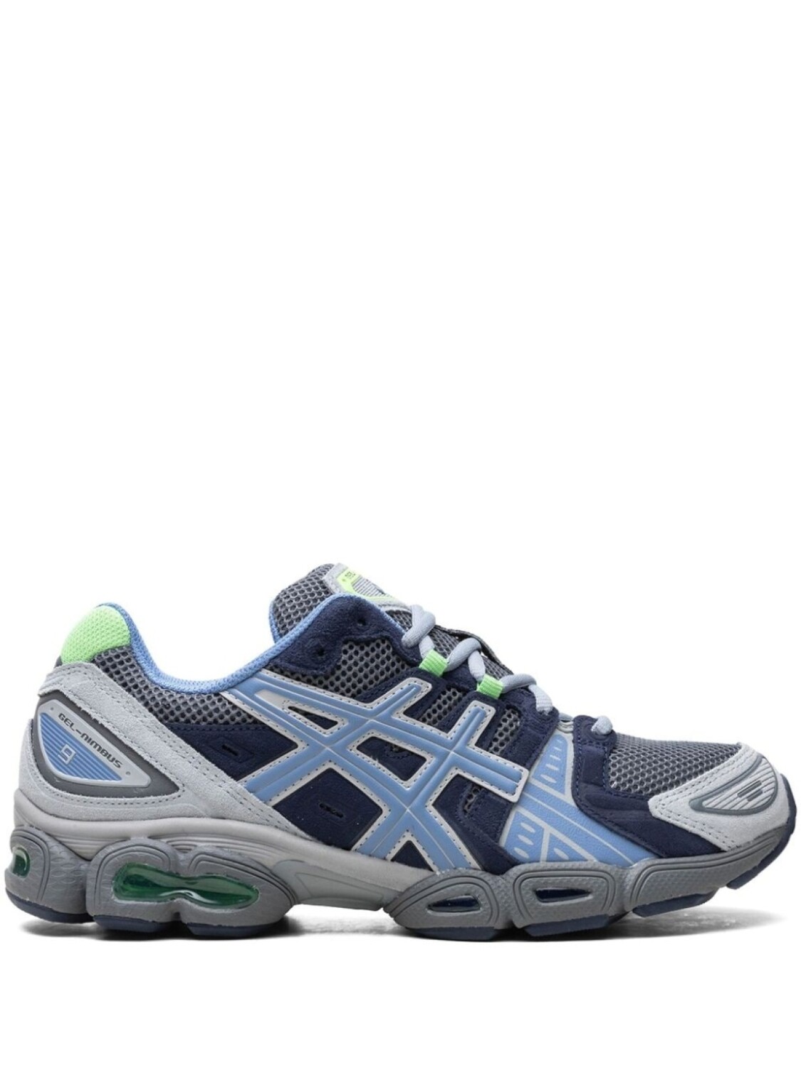 

Кроссовки Asics Gel-Nimbus 9, темно-синий, Серый;синий, Кроссовки Asics Gel-Nimbus 9, темно-синий