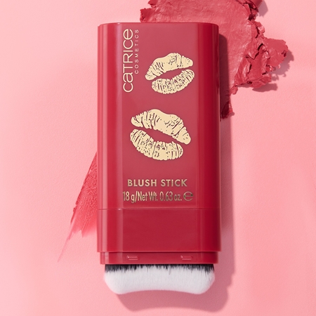 Кремовые румяна Catrice KISS & GLOW, C02 Amor's Fave 18 g — фото 2