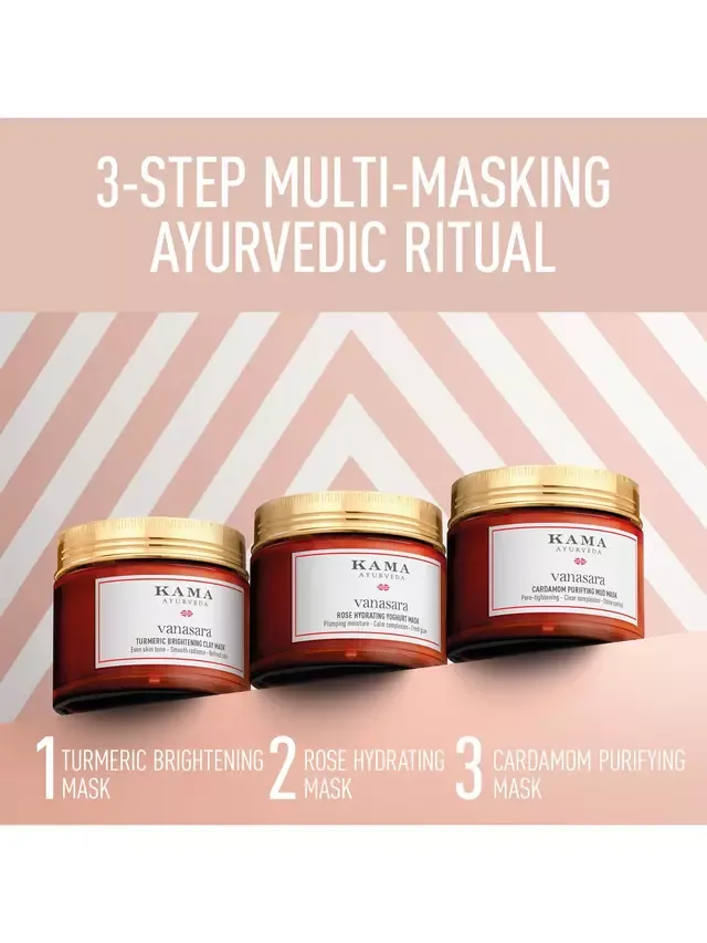 Маска для лица Kama Ayurveda — Осветляющая Vanasara с куркумой, 50 мл — фото 3