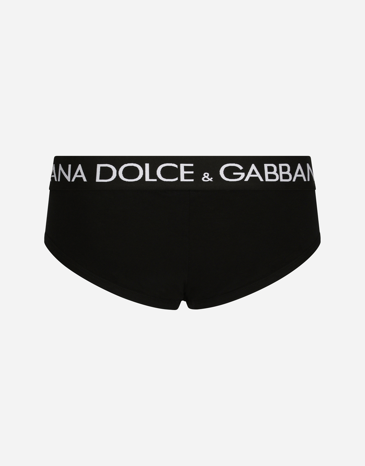 Двухупаковка трусов-слипов brando из хлопкового джерси Dolce & Gabbana, черный — фото 3