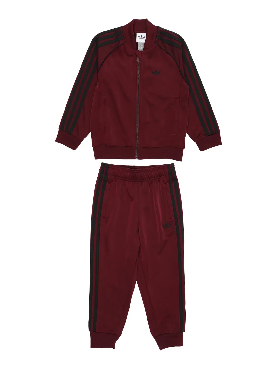 Спортивный костюм Adidas Originals SST в бордовом цвете