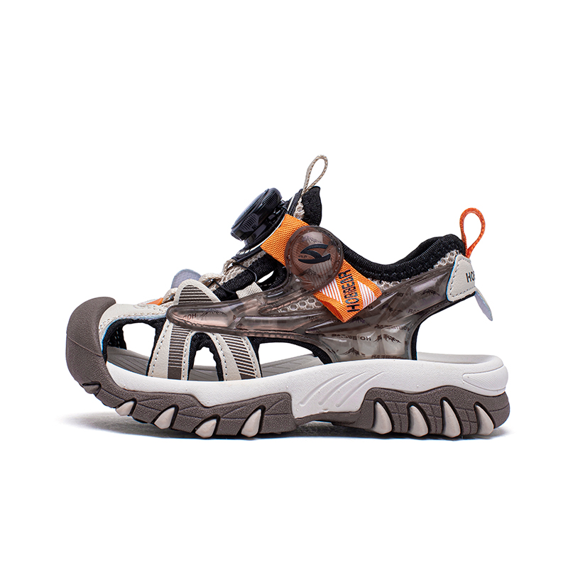 

Против скольжения износостойкие дышащие легкие детские сандалии Kids' HOBIBEAR, хаки