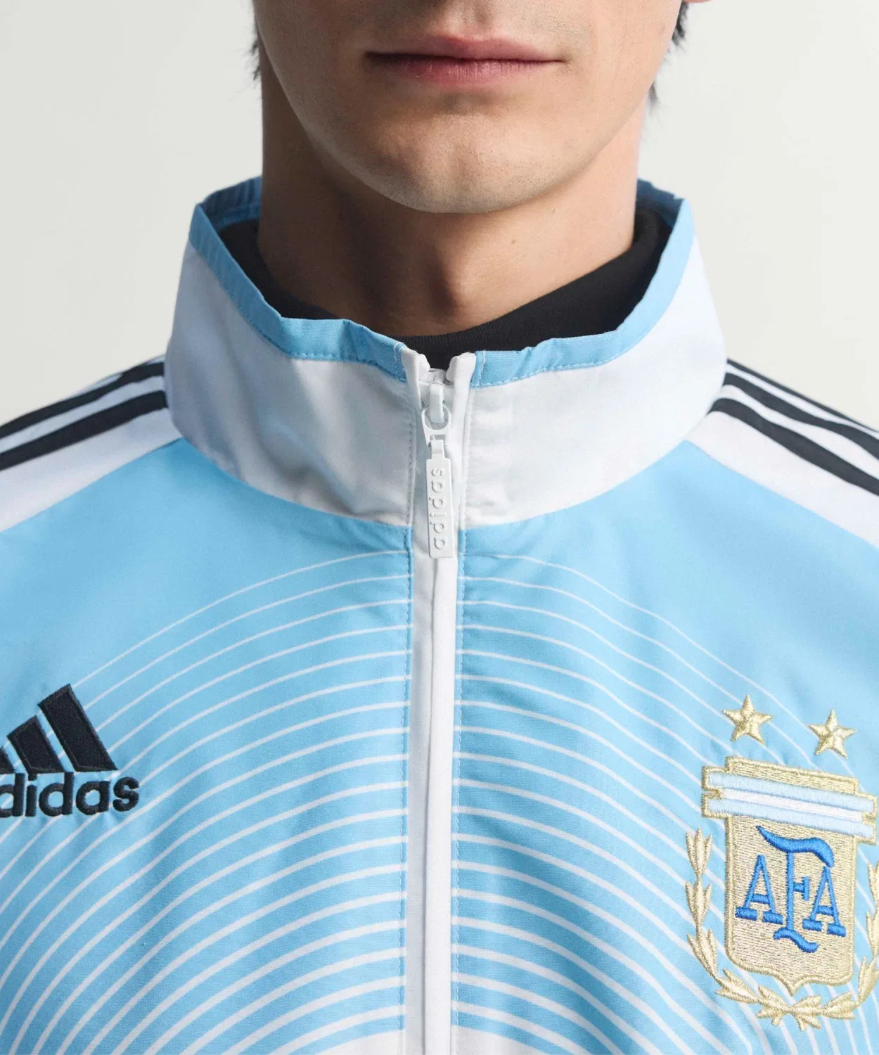 Куртка-трак-топ adidas Argentina Home 2006, белый — фото 2