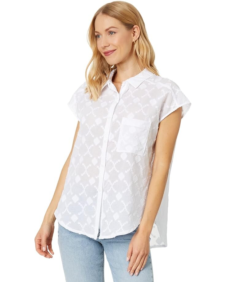 

Рубашка Splendid Olivia Shorts Sleeve, белый