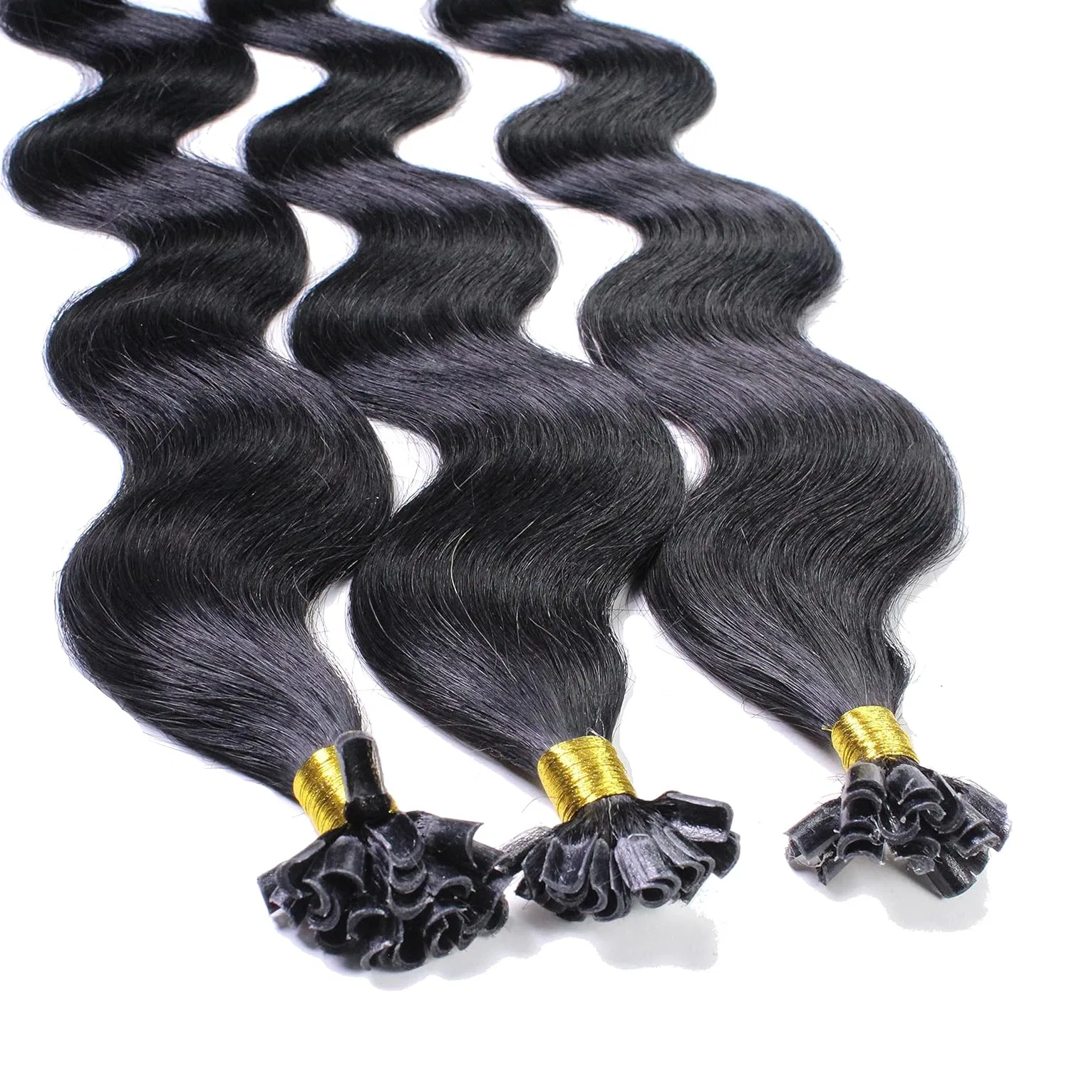 Волнистые пряди для наращивания волос Real Hair Bondings от hair2heart Hair2Heart — фото 3