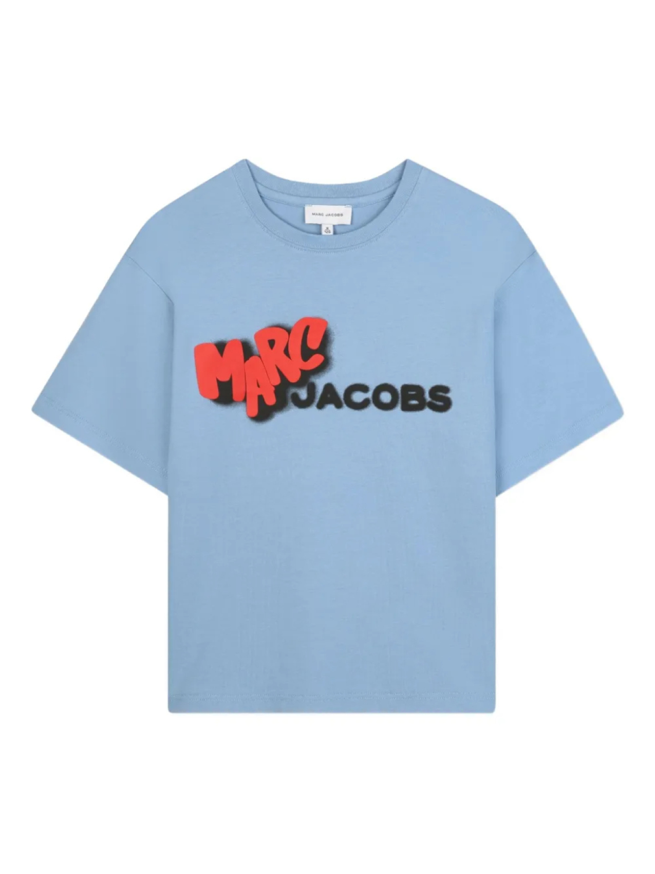 

Marc Jacobs Kids футболка с логотипом, синий