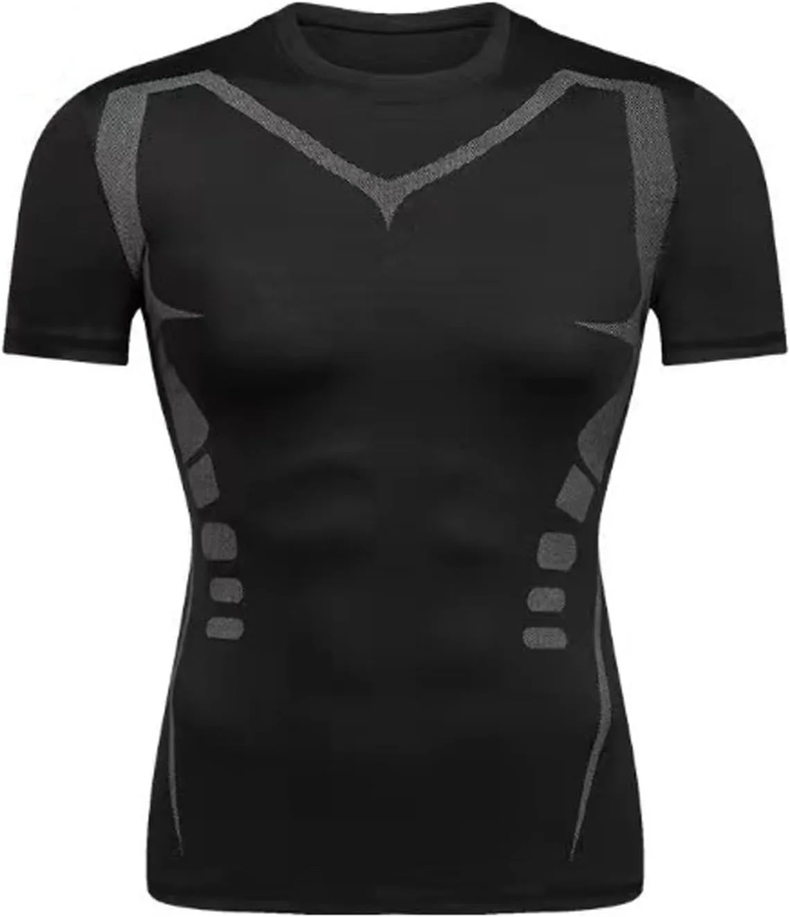 

Мужская компрессионная футболка с длинным/коротким рукавом для спорта и тренировок