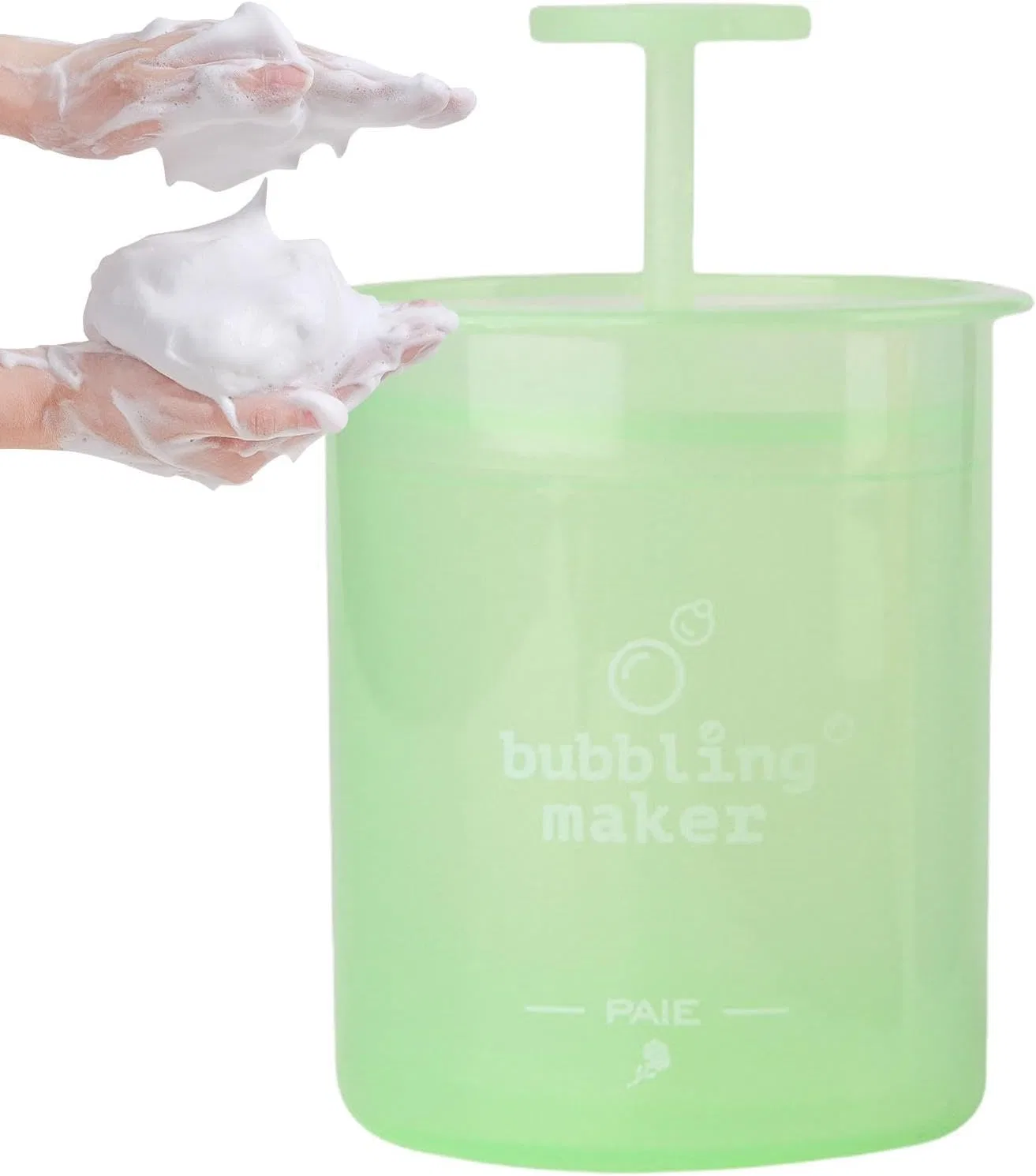 Пенка для умывания Foam Soap Whisk, зеленый