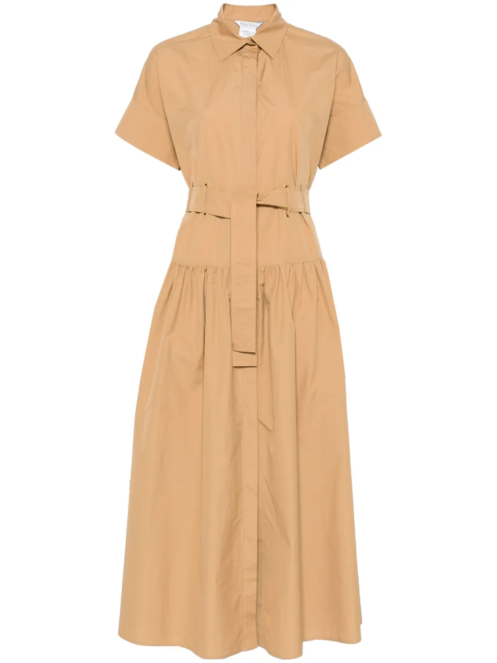 

Платье миди Agoraio MAX MARA, коричневый