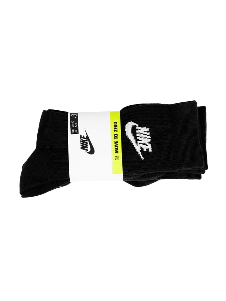 Носки Nike Socken Everyday Sportswear 6P, черный — фото 3