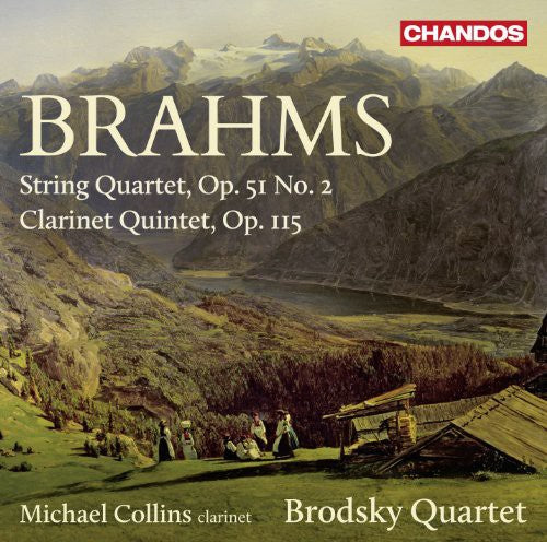 

CD диск Brahms / Brodsky Quartet / Collins: String Quartet No. 2 / Clarinet Quintet