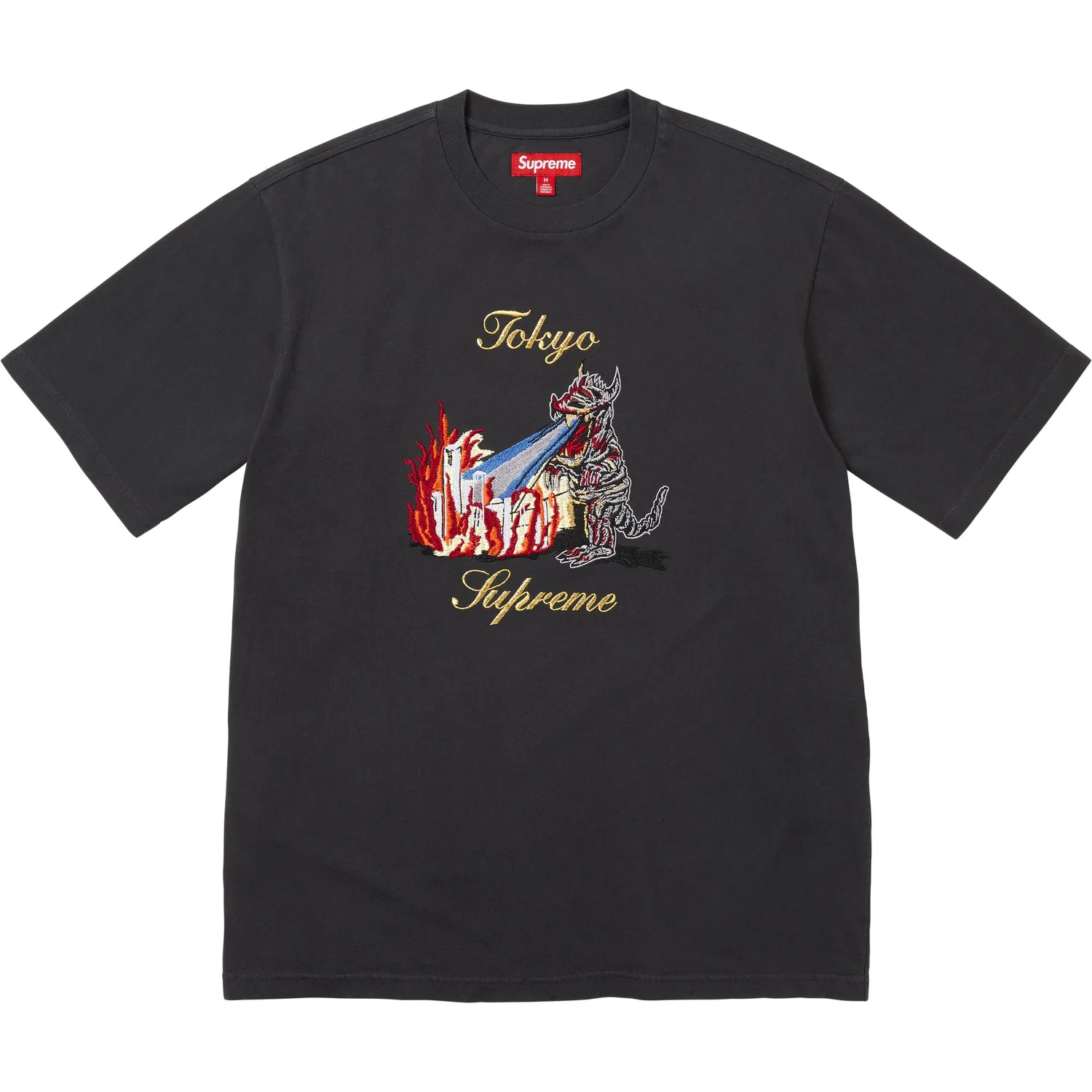 Футболка Monster S/S Top T Shirt унисекс Supreme, Light Olive/Light Olive — фото 4