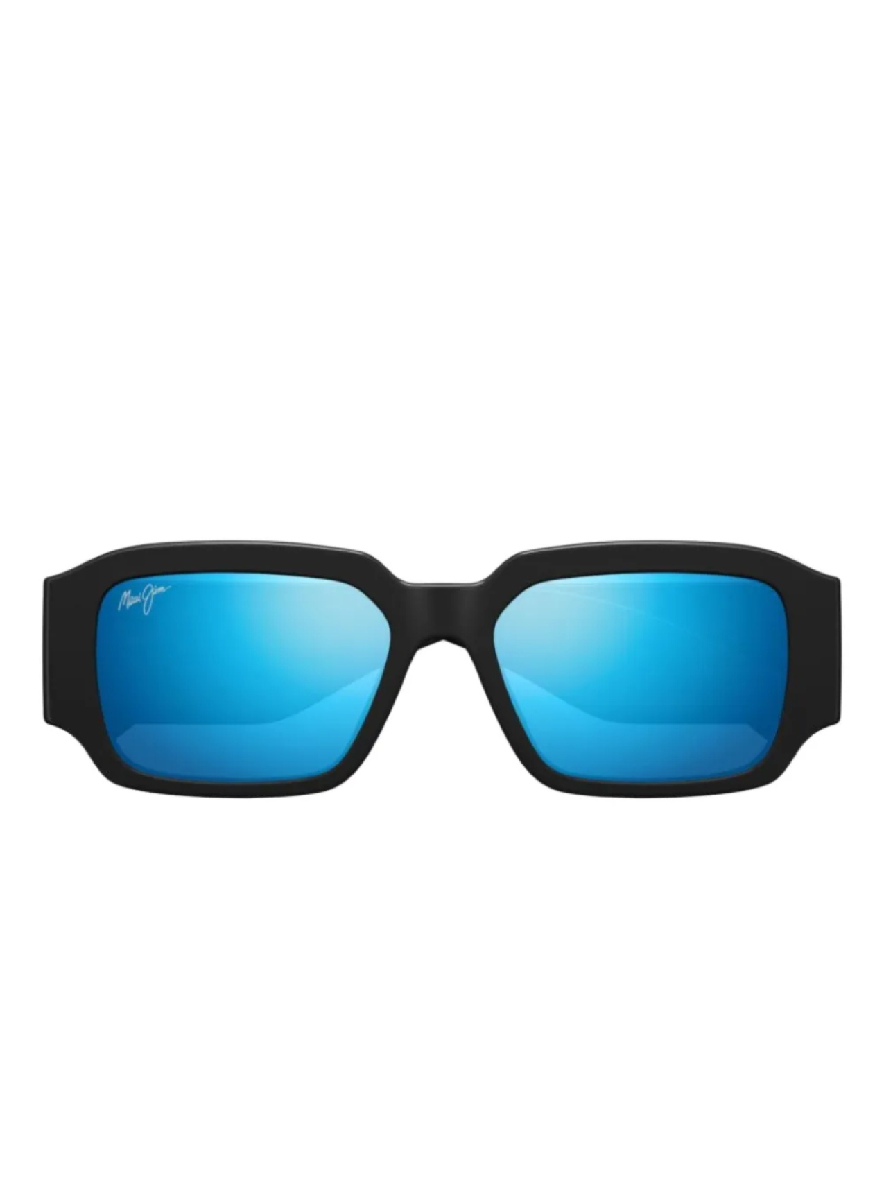 

Солнцезащитные очки Maui Jim Kupale прямоугольной формы, черный
