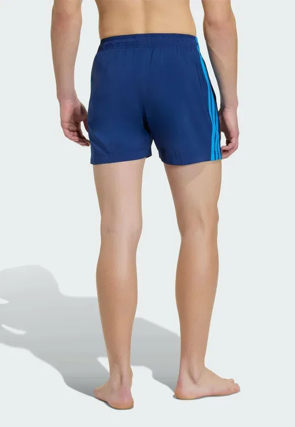Плавки Adidas Sportswear 3 Stripes Swim Shorts 5 Inch, темно-синий с ярко-синим — фото 2