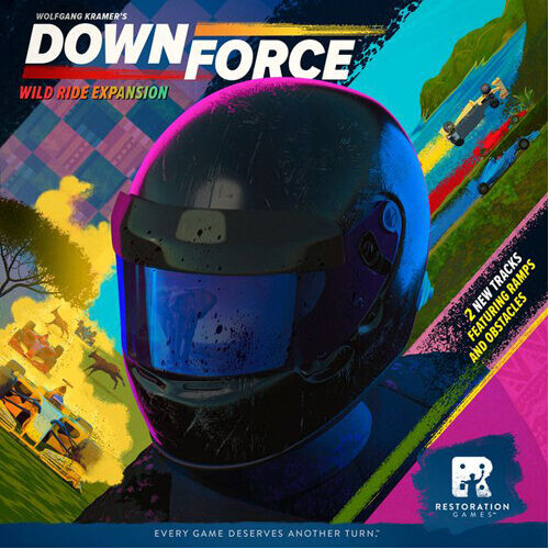 

Настольная игра Downforce: Wild Ride Expansion Restoration Games