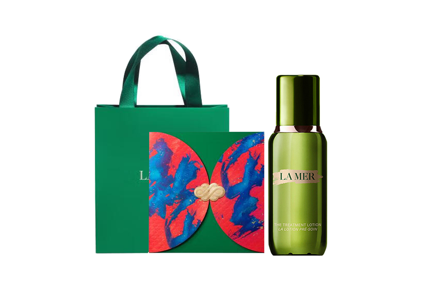 

HAILANZHIMI новогодний лимитированный восстанавливающий сыворотка-эссенция вода уплотняющий увлажняющий успокаивающий 100мл/200мл LA MER