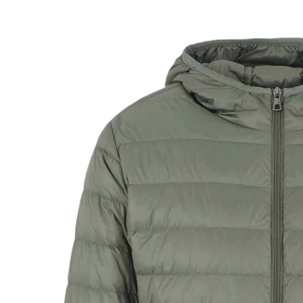 EMPORIO ARMANI Куртка пуховая EA7 мужская зеленая, Green — фото 4