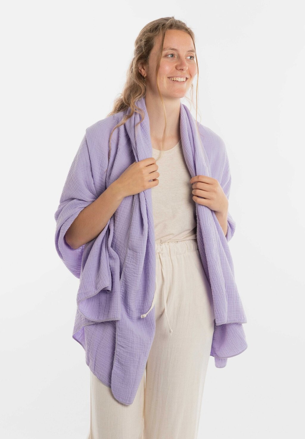 

Пляжный аксессуар LIV Knit Factory, фиолетовый