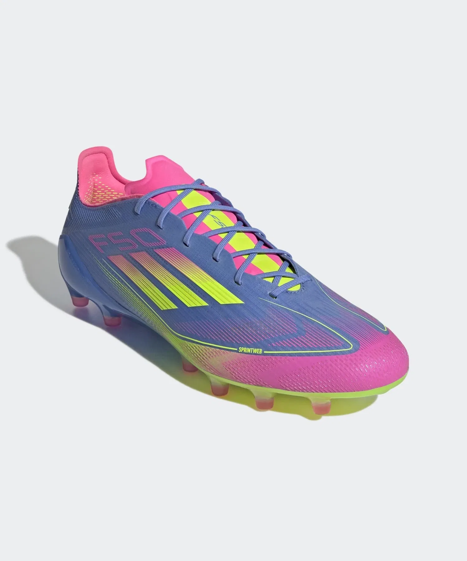 Мужские футбольные бутсы для искусственного газона adidas F50 ELITE синие — фото 4