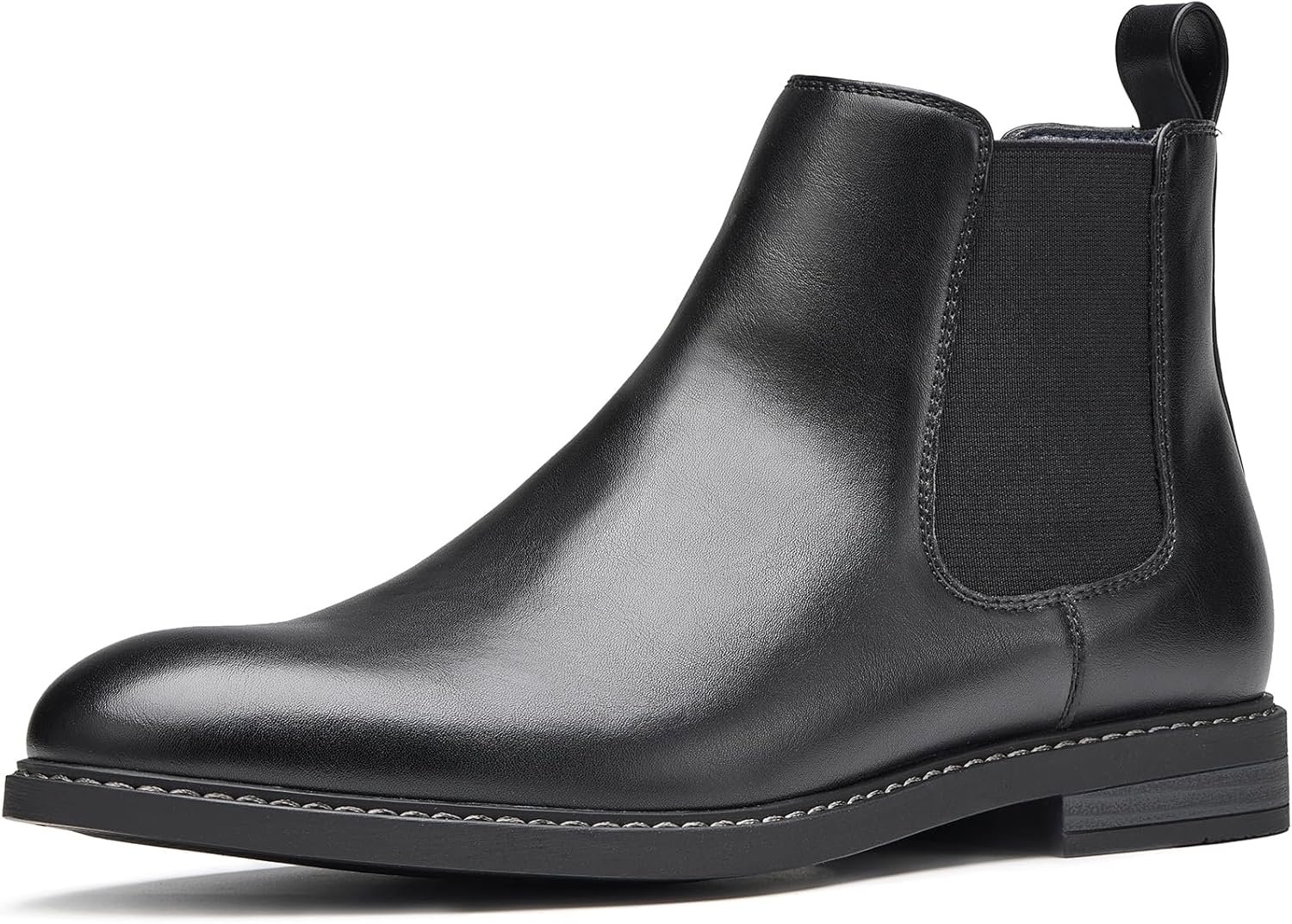 

Мужские ботинки Temeshu Chelsea Повседневные классические ботинки на щиколотку с легким надеванием для мужчин MS25, черный