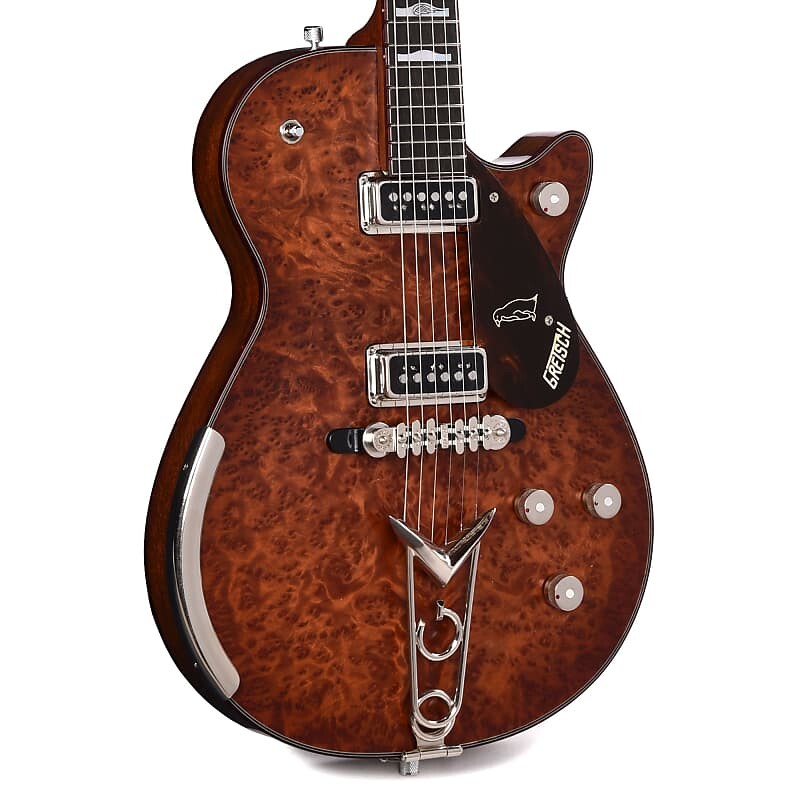 

Электрогитара Gretsch Custom Shop G6134-55 1955 Penguin Redwood Burl w/Duncan Dyno Dynasonics Master Built by Chad Henrichsen
