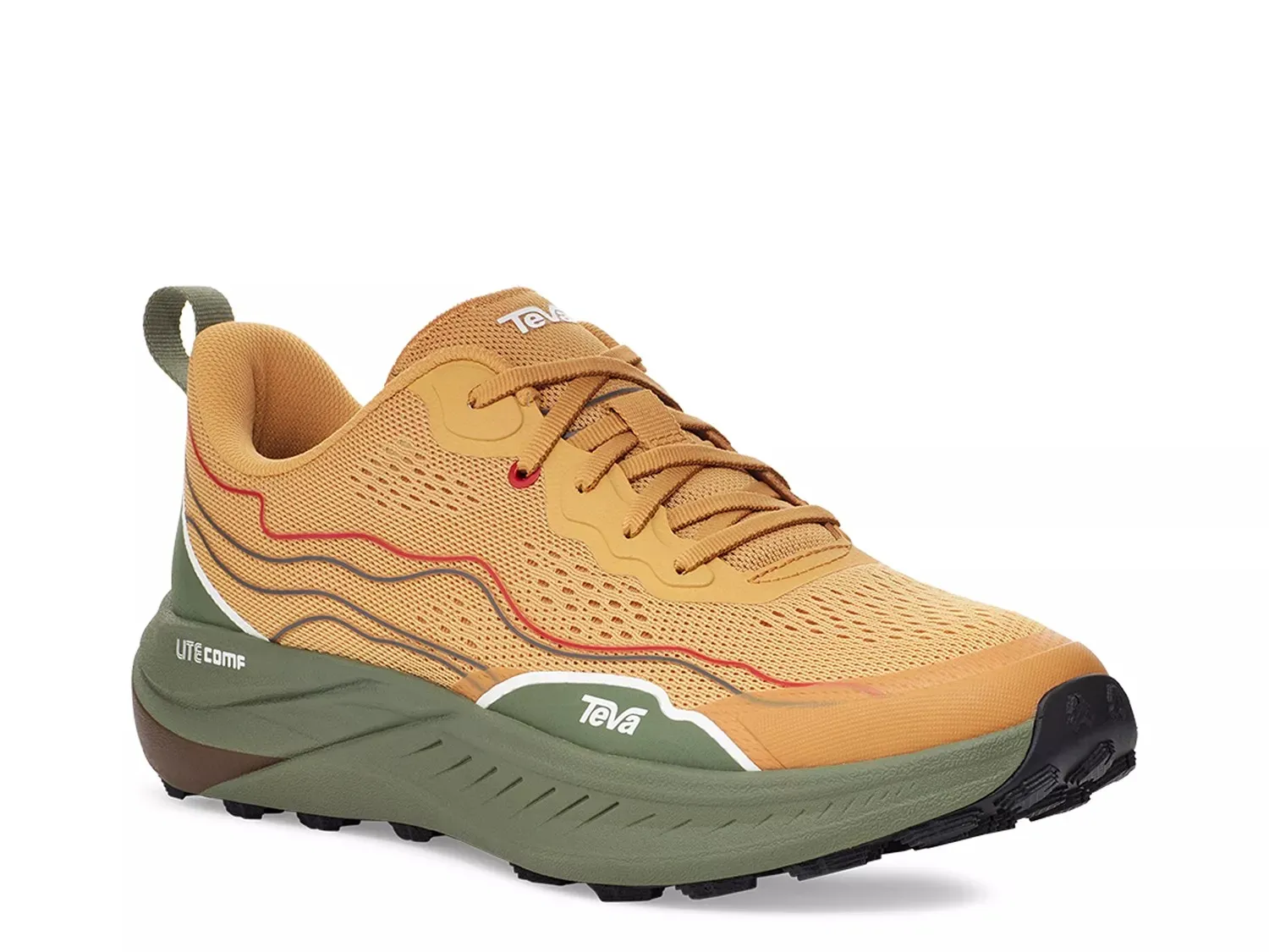 

Кроссовки Teva Trailwinder Hiking Shoe — мужские, желто-оливково-зеленые