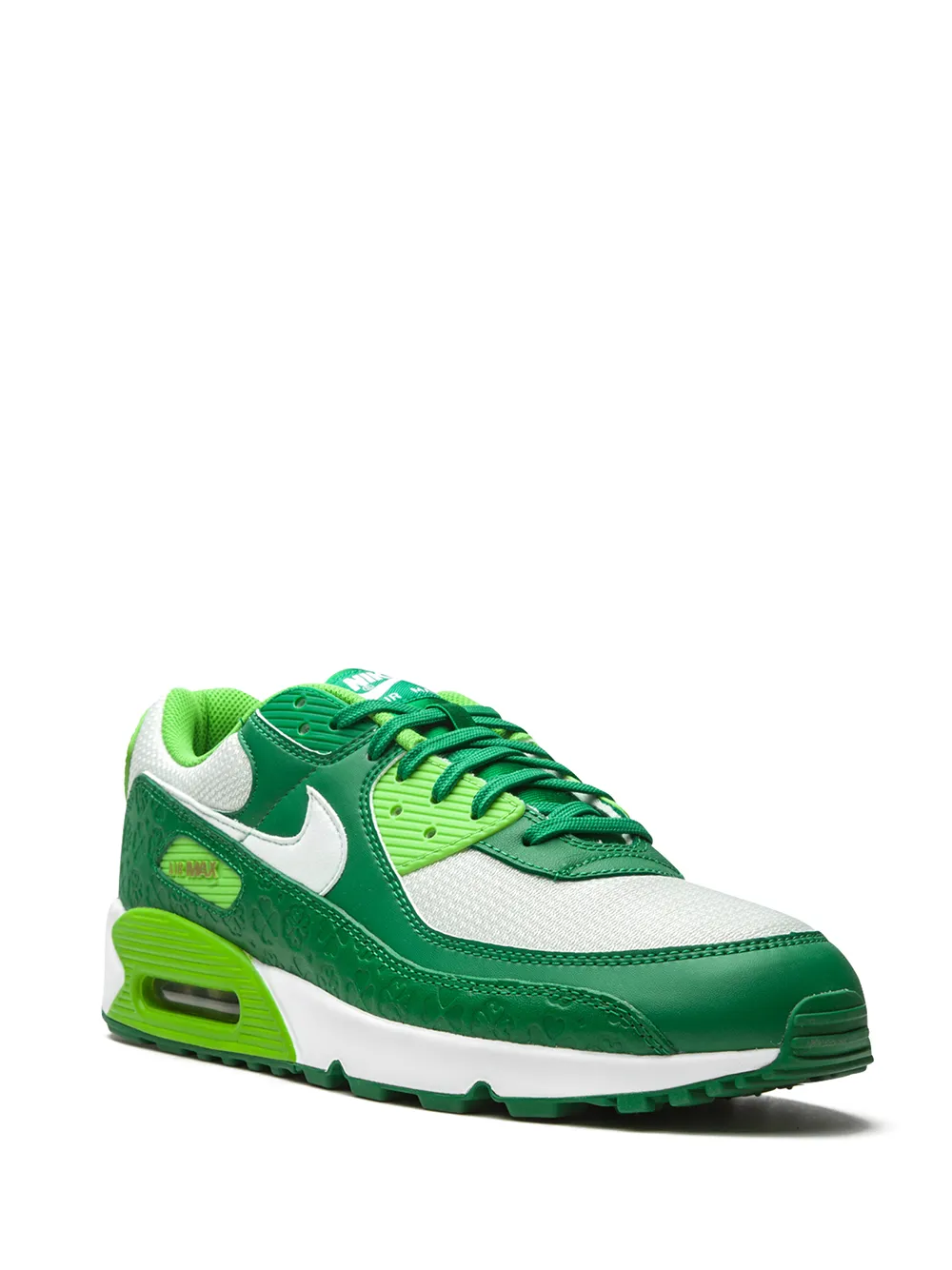 Кроссовки Air Max 90 Nike, зеленый — фото 2
