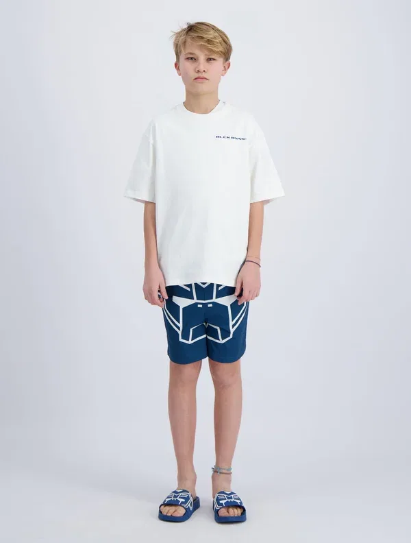 Футболка Kids Huge Convoy T-Shirt Print T-Shirt Black Bananas, белый