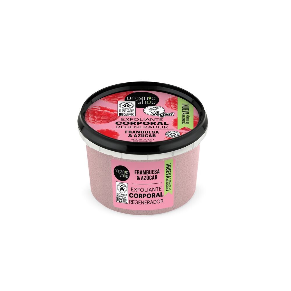 

Скраб для тела Exfoliante Corporal Regenerador Frambuesa Organic Shop, 250 мл