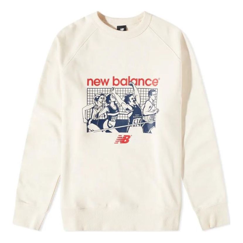

Спортивная толстовка New Balance Athletics Remastered Graphic French Terry Crewneck Sweatshirt 'Beige' MT31525-GIE, бежевый