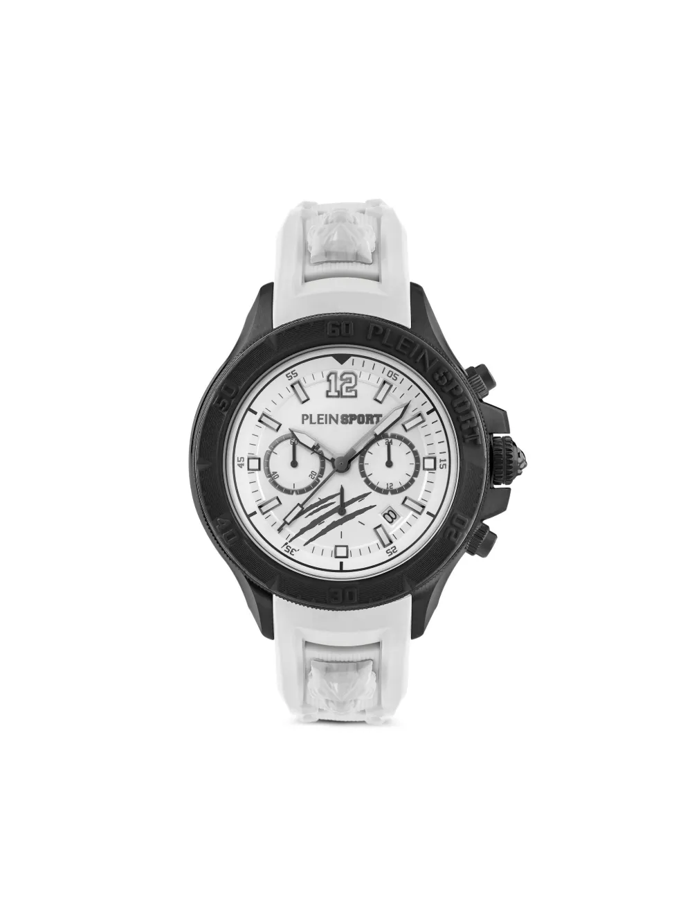 

Наручные часы Warrior Tech Chrono 47.5 мм Plein Sport, белый