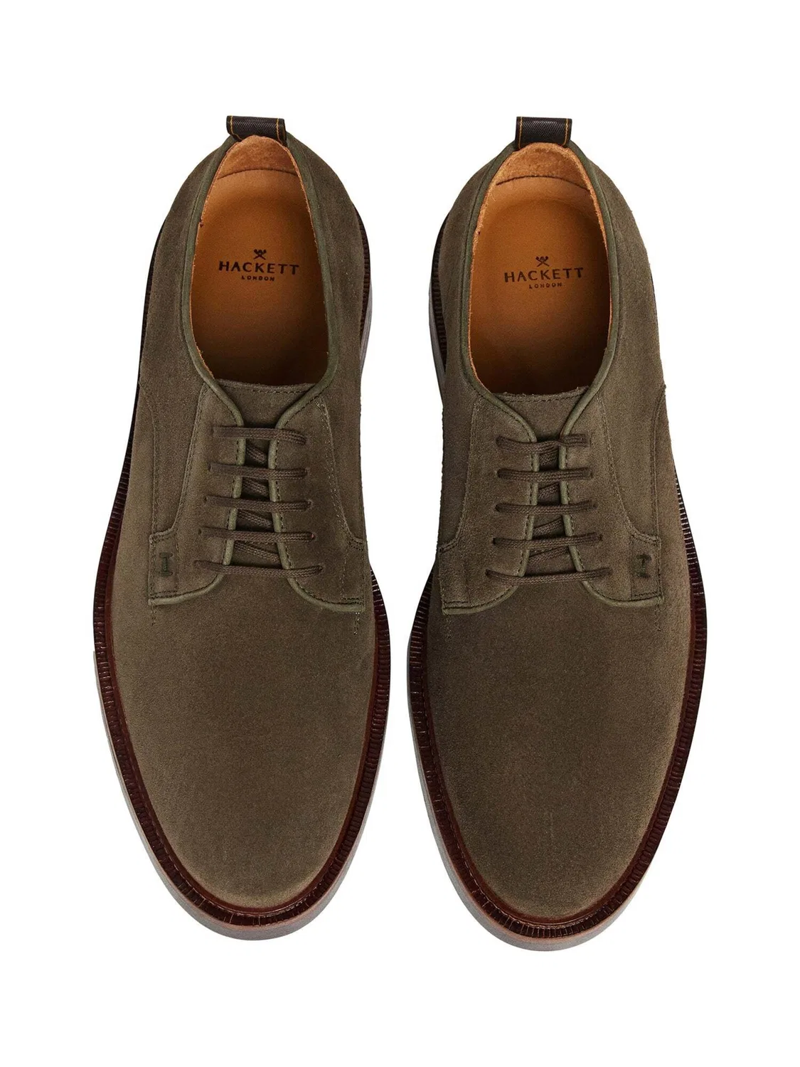 Туфли на шнуровке 'Egmont Fine' Hackett London, Khaki — фото 2