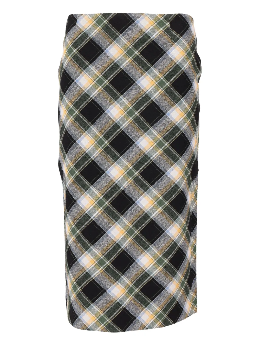 

Миди-юбка с разрезом сзади Shushu/Tong, черный