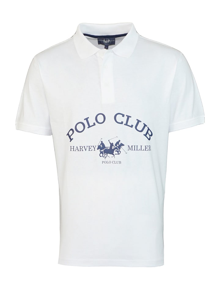 

HARVEY MILLER POLO CLUB Белая рубашка поло