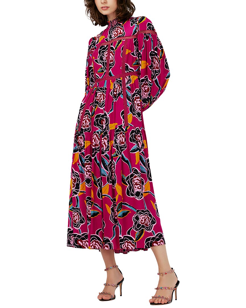 

ПЛАТЬЕ ДИАНЫ ФУРСТЕНБЕРГ ЧЕРИ Diane von Furstenberg, розовый