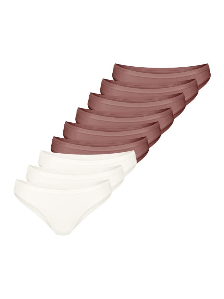 

Sloggi Трусы Mini Slip GO Daily Cotton in Braun / weiß