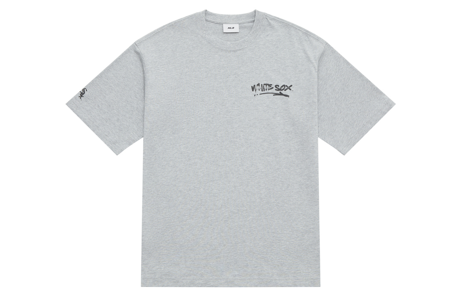 

MLB Футболка unisex gray basic collection city life chicago white socks ss25