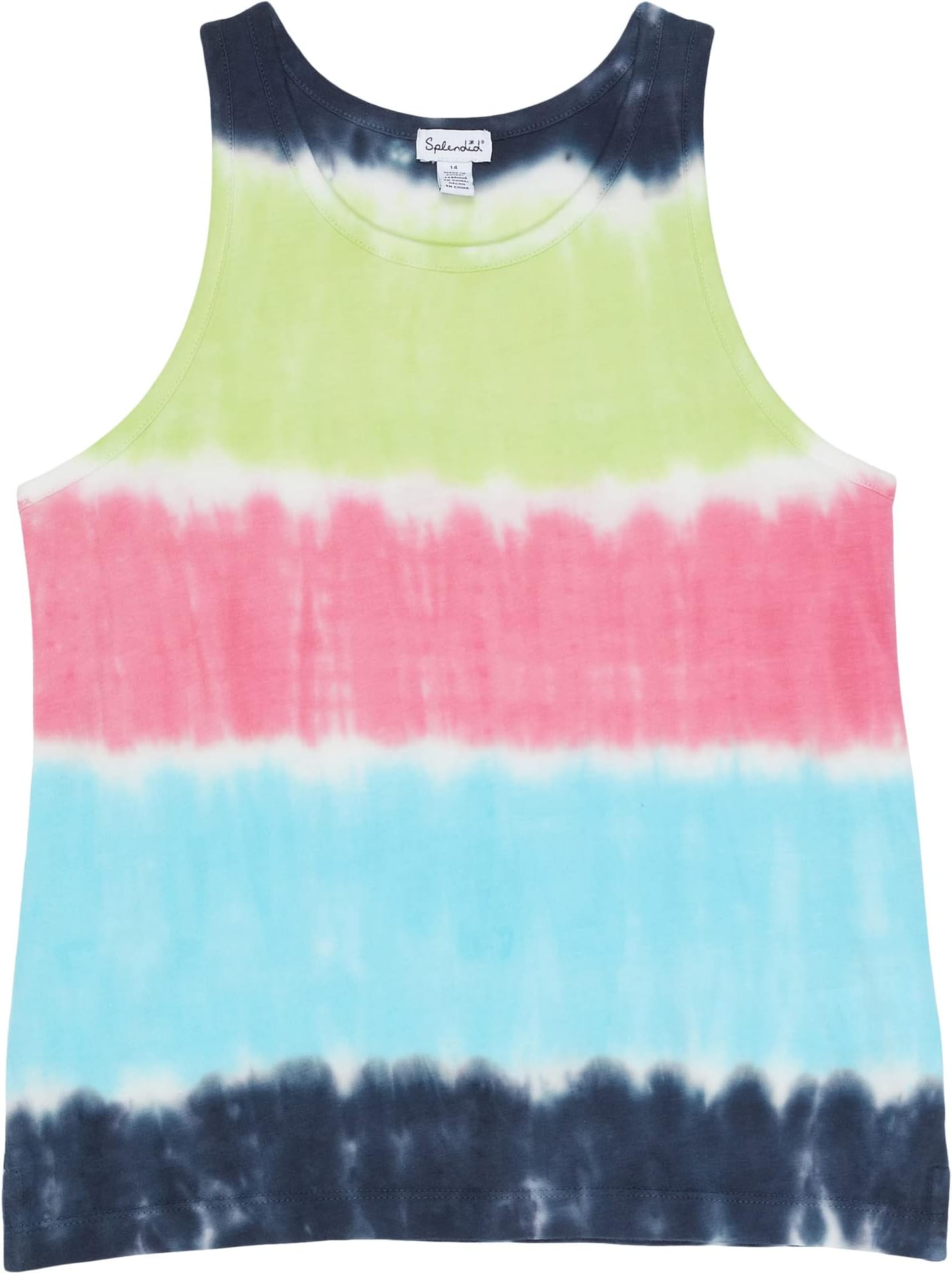 

Майка Splendid Littles Lovely Day Tank, цвет Lipstic Stripe