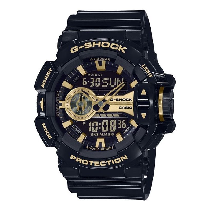 

Часы CASIO G-Shock Analog-Digital 'Black Gold', черный/золото