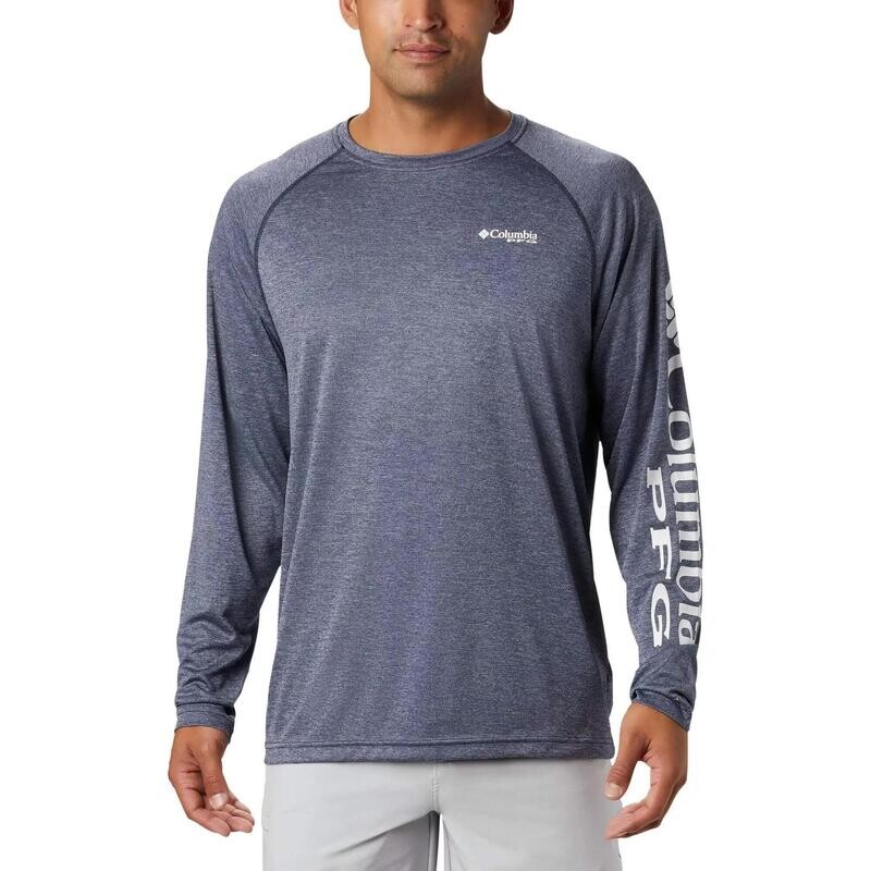 

Спортивная рубашка с длинными рукавами Terminal Tackle Heather LS Shirt Мужская - синяя COLUMBIA, цвет blau